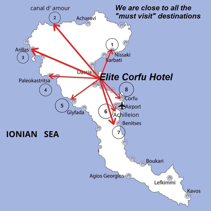 Elite Corfu Sea View Rooms Limni  Exterior photo
